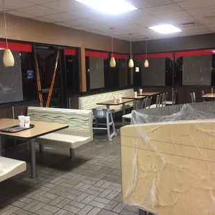interior, sushi and sashimi