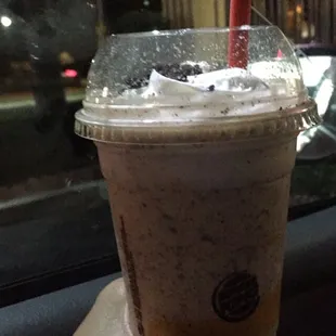 Pumpkin Spice Oreo Shake