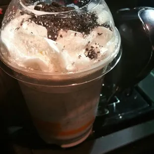 Oreo Cookie shake, yum!