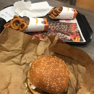 food, burgers