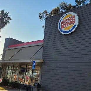 the exterior of the restaurant