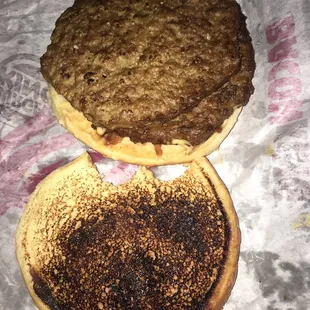 Just disgusting..dry, old and yet greasy..