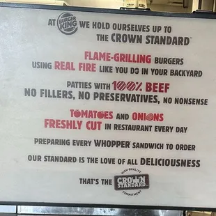 The Crown Standard