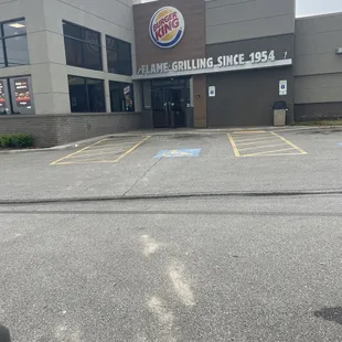 The restaurant outside