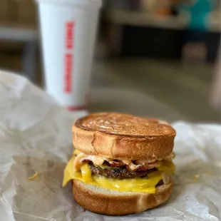 Bacon Whopper Melt was delicious