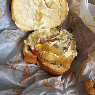 New Philly Sandwich.. it&apos;s a joke..