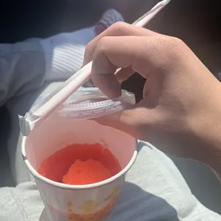 Drink not even filled half way