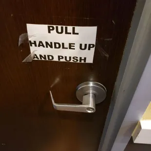 Fix it, don&apos;t put a sign on it