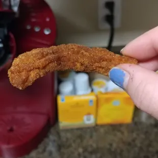 Chicken fries? Or cardboard?