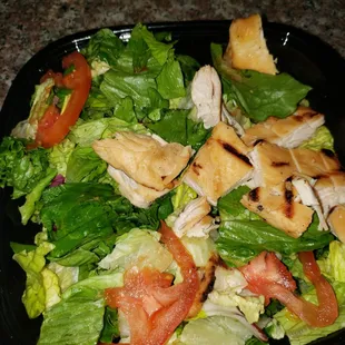 Garbage food and burnt food.