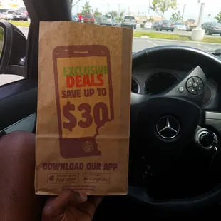 Download the app if your a regular.