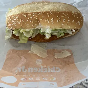 Original Chicken Sandwich $7.38.
