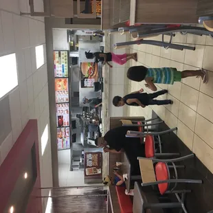sushi and sashimi, interior