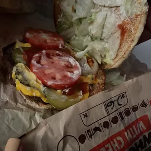 Notice how the wrapper is marked NO PICKLE..yet, there's pickle.