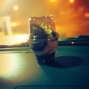 Brownie sundae in the drive-thru.