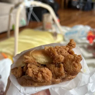 BK&apos;s new hand breaded Crispy Chicken Sandwich