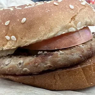 Whopper. Meat looks a big funny, but it tastes good to me lol