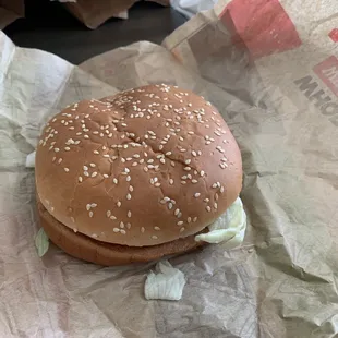 Just a whopper. As sad as it looks, it&apos;s quite good!