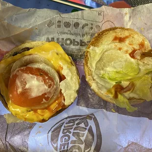 WHOPPER JR. with Cheese