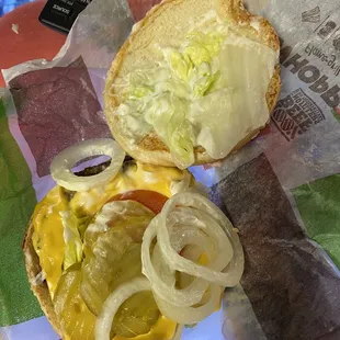 WHOPPER JR. with Cheese