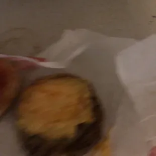 No bacon 7 dollar burger