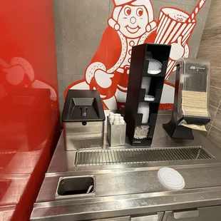 No katchup so you have to ask, also they charge for extra sauce now