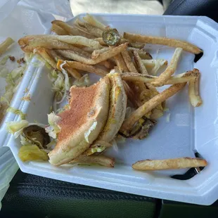 The fries weee not good, burger was Aaahhh!!!