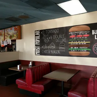 sushi and sashimi, interior
