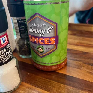 Seasoning at the table