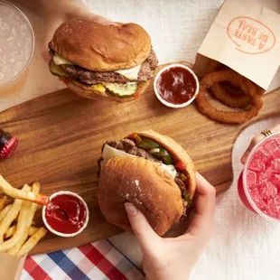 burgers, burger, food