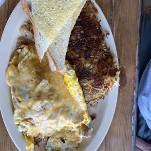 Denver Omelette with No Onions per preference.