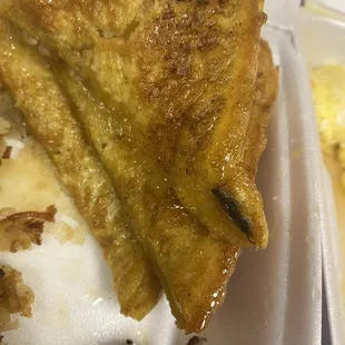 Bug on French toast