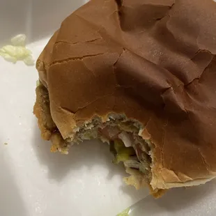 Ck Fried Steak Sandwich