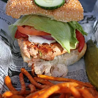 Salmon Burger