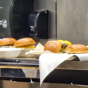 The simple thing&apos;s in life.  A good old American Cheese burger and Fries. Yum