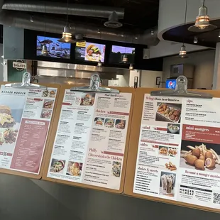 Menu/entry