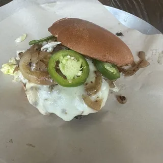 The Jalapeno Snap Burger