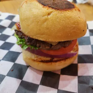 Birria burger amazing.