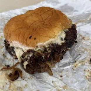 Queso Burger Double