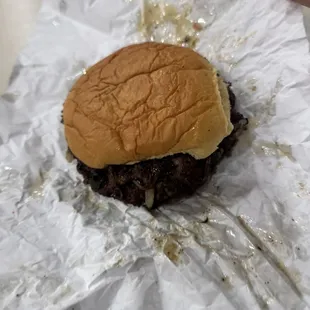 Queso burger!