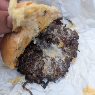 Queso burger