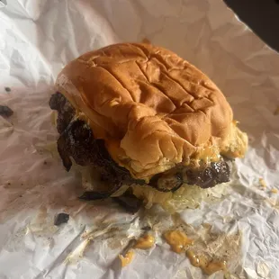 Great smash burger minus nerd sauce