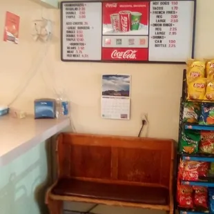 Burger Nook menu board Summer of 2023
