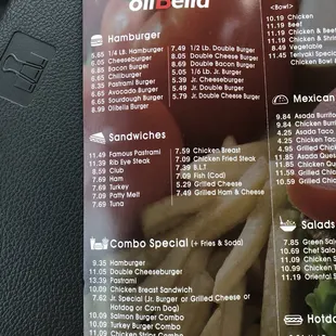 Take Out Menu 10/2022