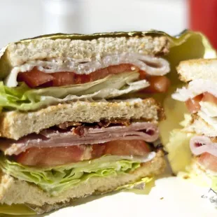 Club Sandwich Wrapped