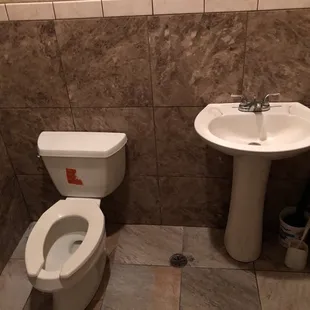 Clean restroom