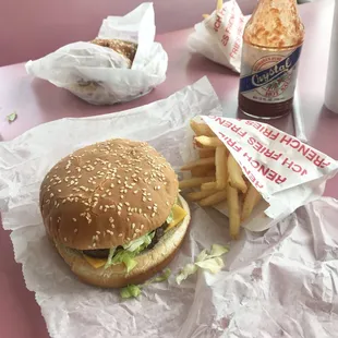 Cheeseburger Meal! Good