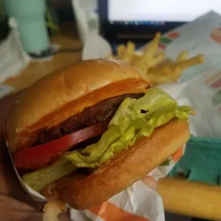 Single Patty Burger