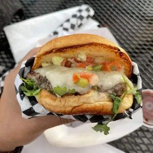 Carne Asada burger ($13)