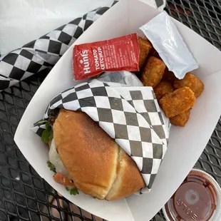 Carne Asada burger ($13)